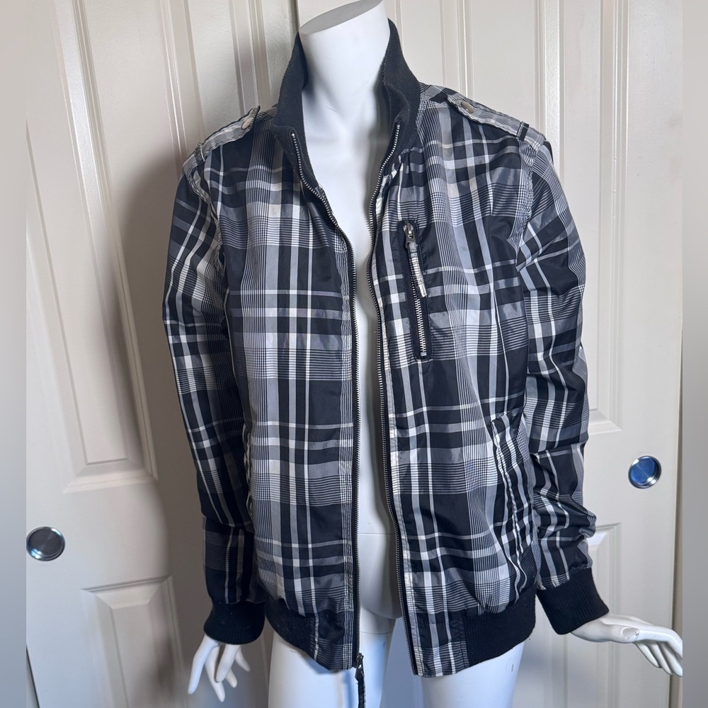 Heritage 1981 Black and White Plaid Jacket